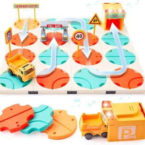 Toy Montessori Construction Puzzle